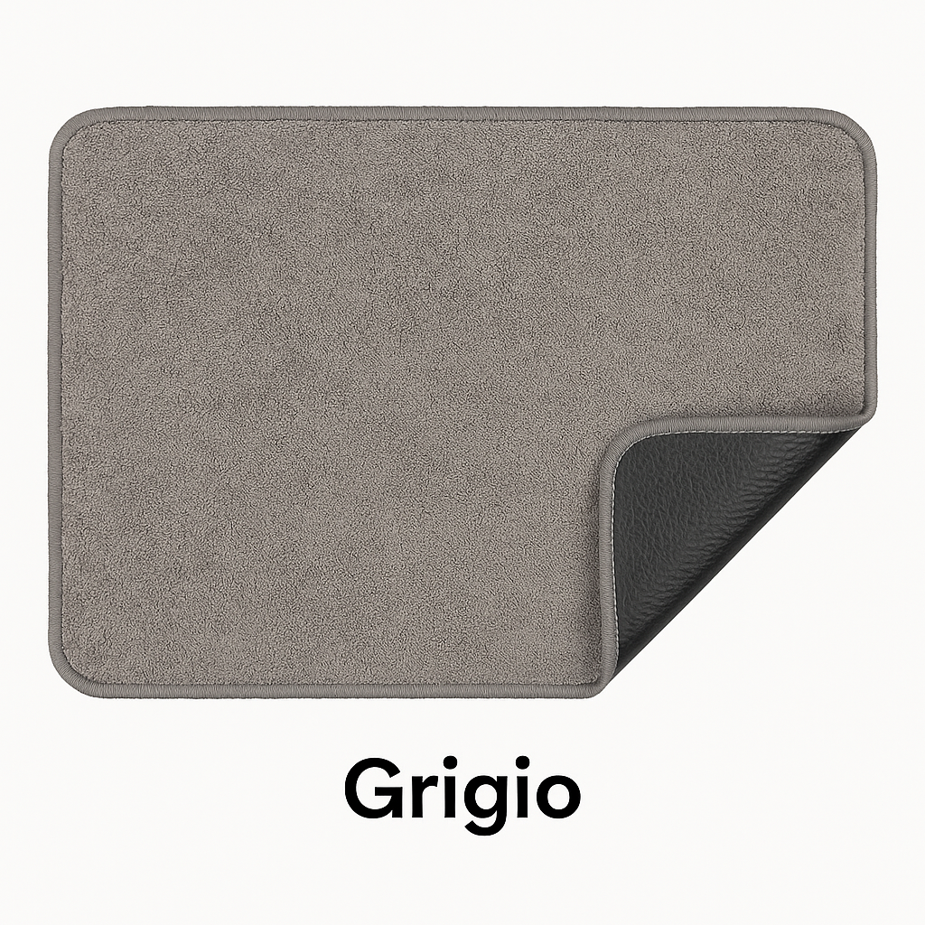 TAPPETO GENIO MADE IN ITALY © - 100% MICROFIBRA SUPER ASSORBENTE