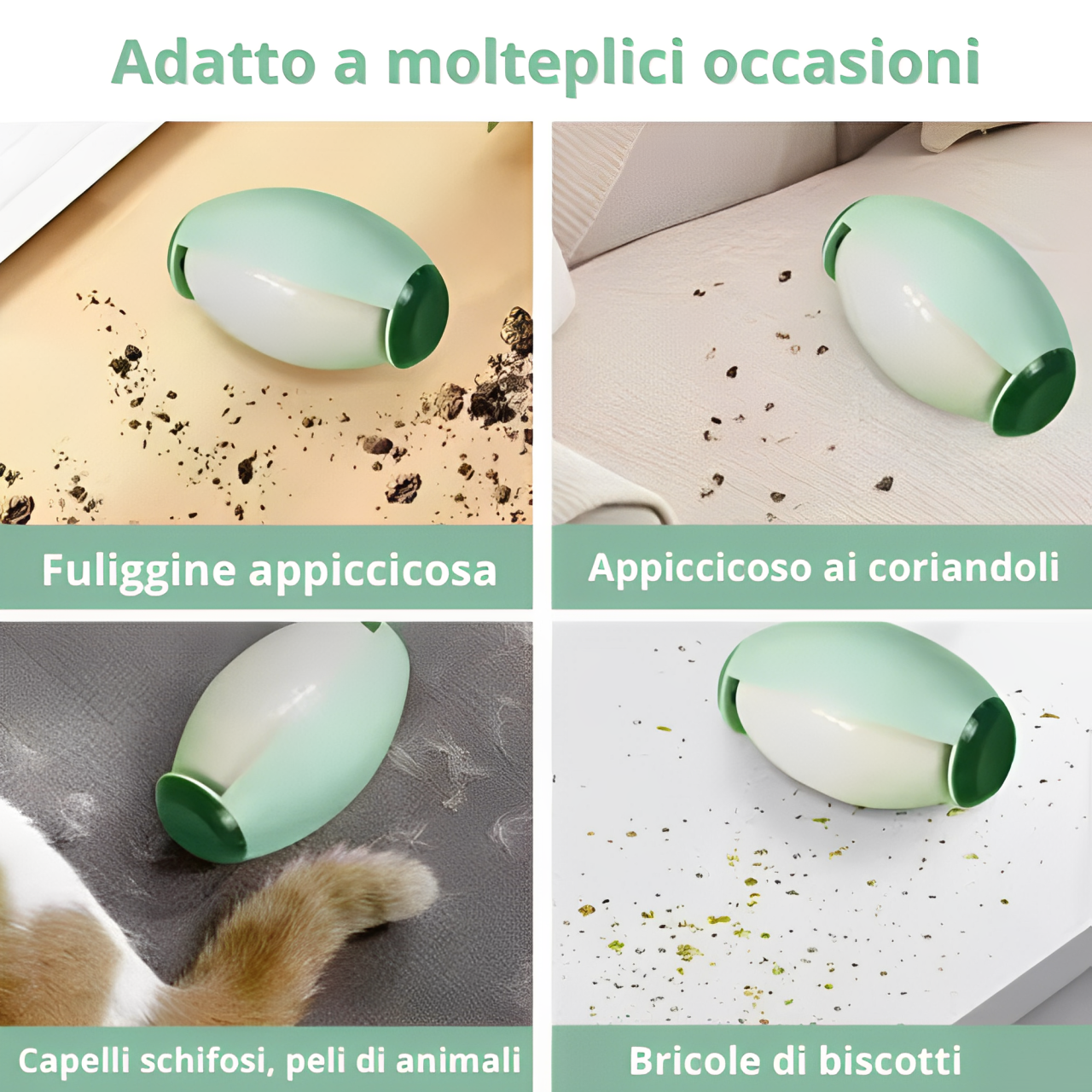 STICKY ROLLER © - RULLO CATTURA PELI E BRICIOLE