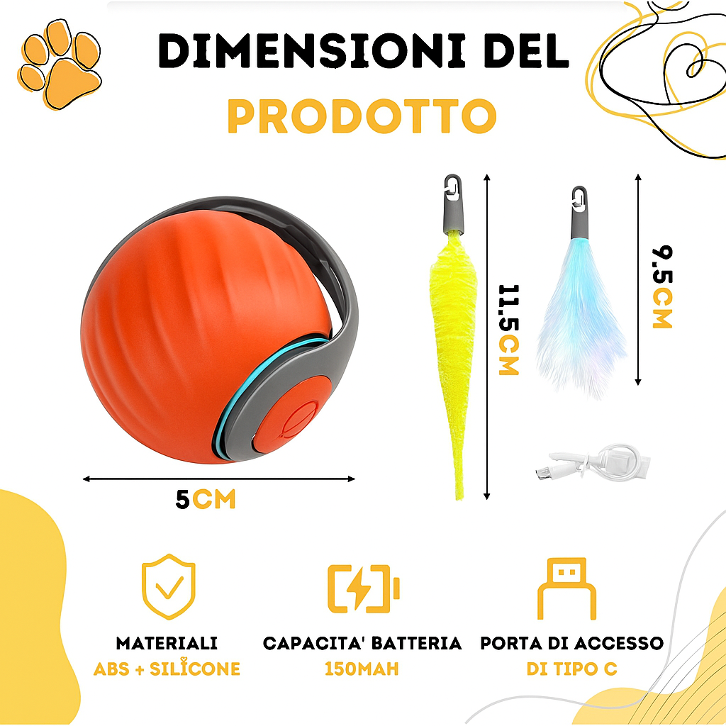 CRAZY BALL  2.0 © - PALLINA PAZZA