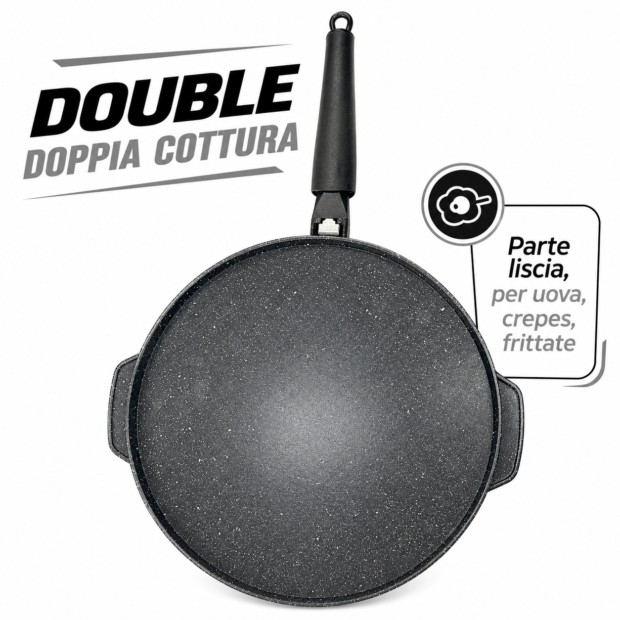 PIASTRA DOUBLE TONDA © - MADE IN ITALY