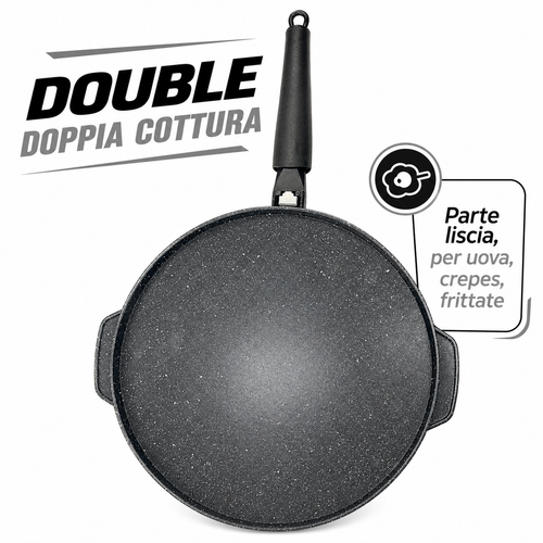 PIASTRA DOUBLE TONDA © - MADE IN ITALY