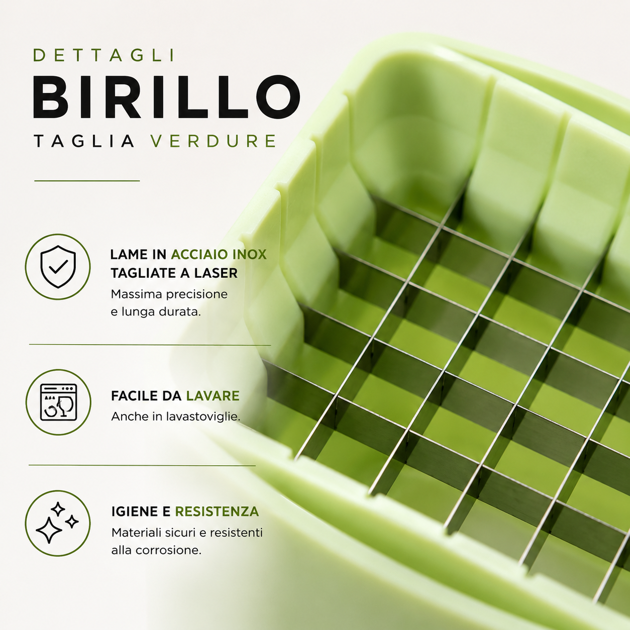 BIRILLO ™ - TAGLIAVERDURE