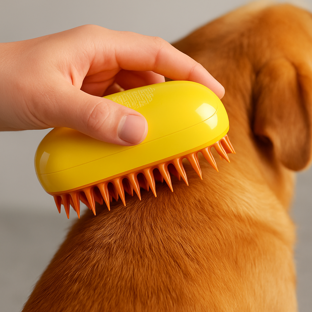 VAPOR BRUSH © - SPAZZOLA A VAPORE PER TOELETTATURA