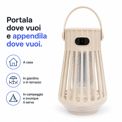 LAMPADA ANTIZANZARA ™ - DOPPIA LUCE