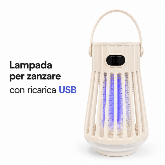 LAMPADA ANTIZANZARA ™ - DOPPIA LUCE