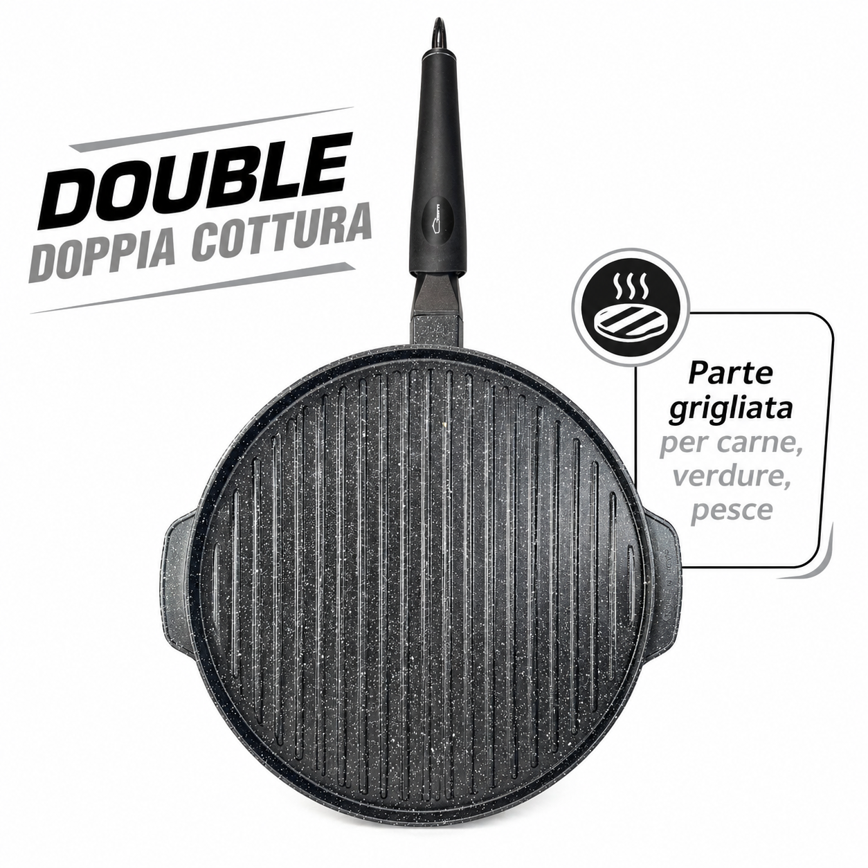 PIASTRA DOUBLE TONDA © - MADE IN ITALY