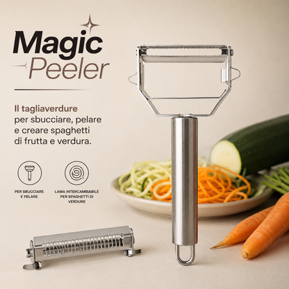 TURBO PEELER ™ - TAGLIAVERDURE INOX