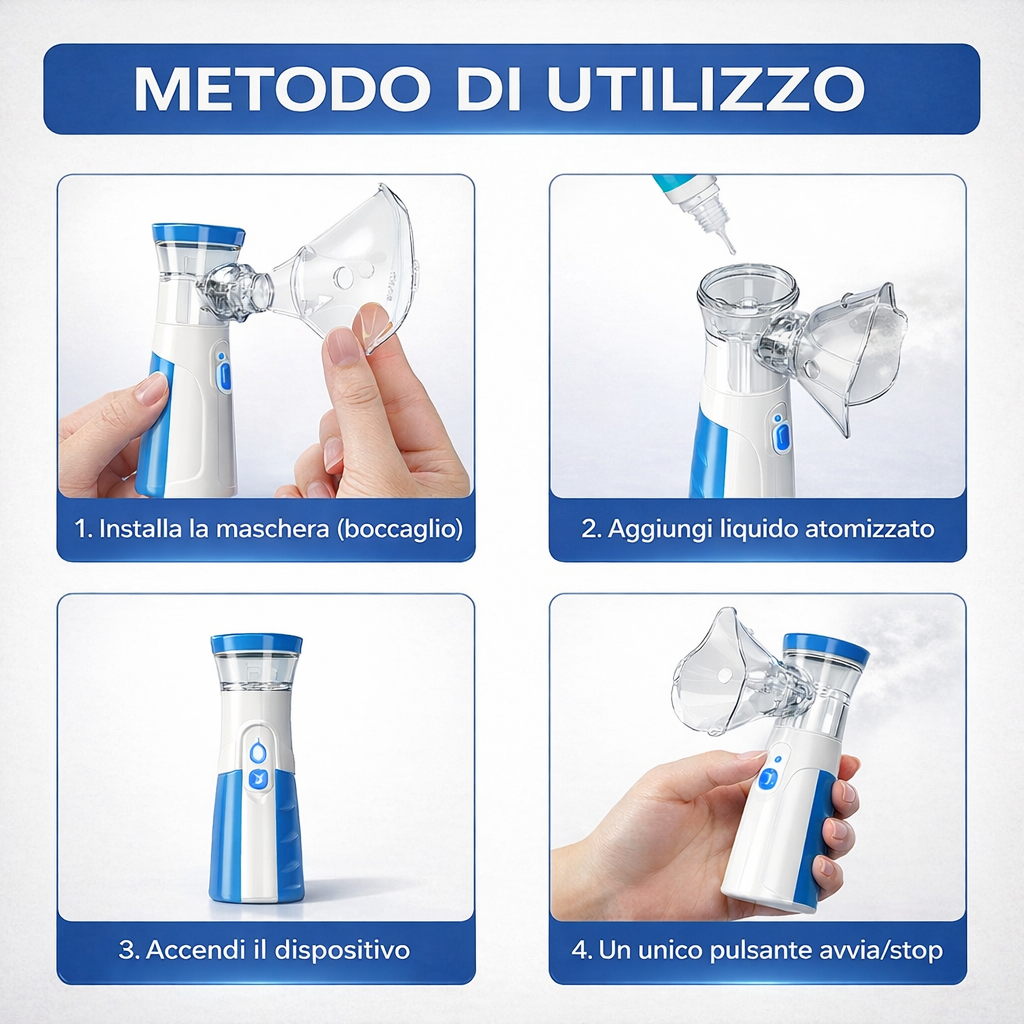 NEBULICE ™- NEBULIZZATORE SILENZIOSO