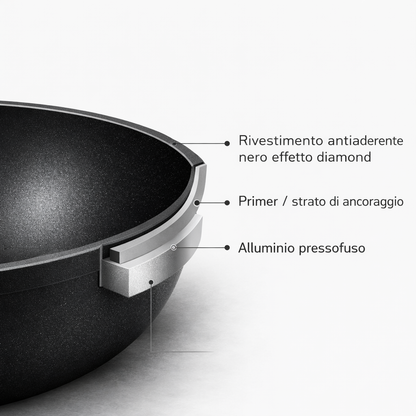 WOK NEW © - EFFETTO DIAMOND