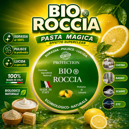 BIO ROCCIA 500g © - Pulitore Multiuso Naturale 500g