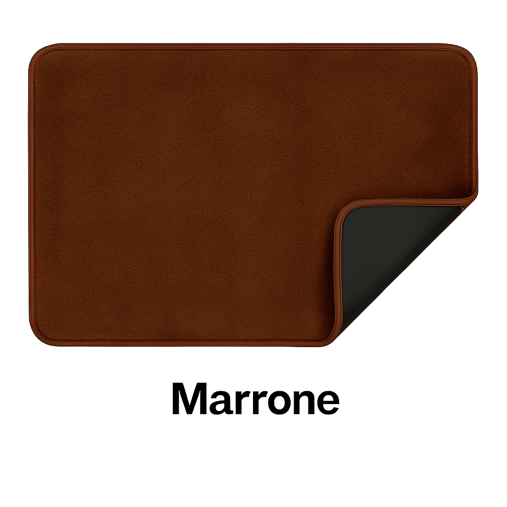 TAPPETO GENIO MADE IN ITALY © - 100% MICROFIBRA SUPER ASSORBENTE