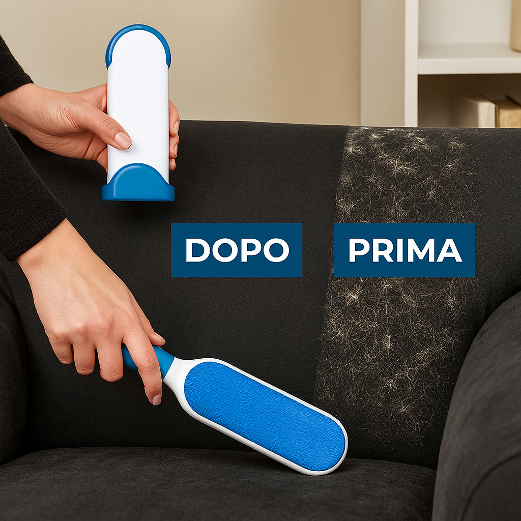 FUR BRUSH © - SPAZZOLA RIMUOVI PELI & PELUCCHI