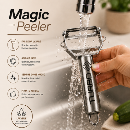 TURBO PEELER ™ - TAGLIAVERDURE INOX