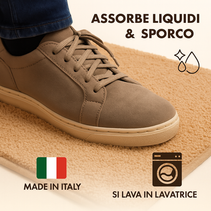 TAPPETO GENIO MADE IN ITALY © - 100% MICROFIBRA SUPER ASSORBENTE