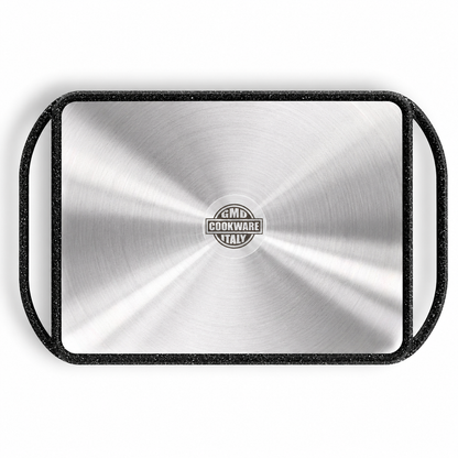 BISTECCHIERA BBQ ( 🚫 No induzione) 43X28CM  © - MADE IN ITALY