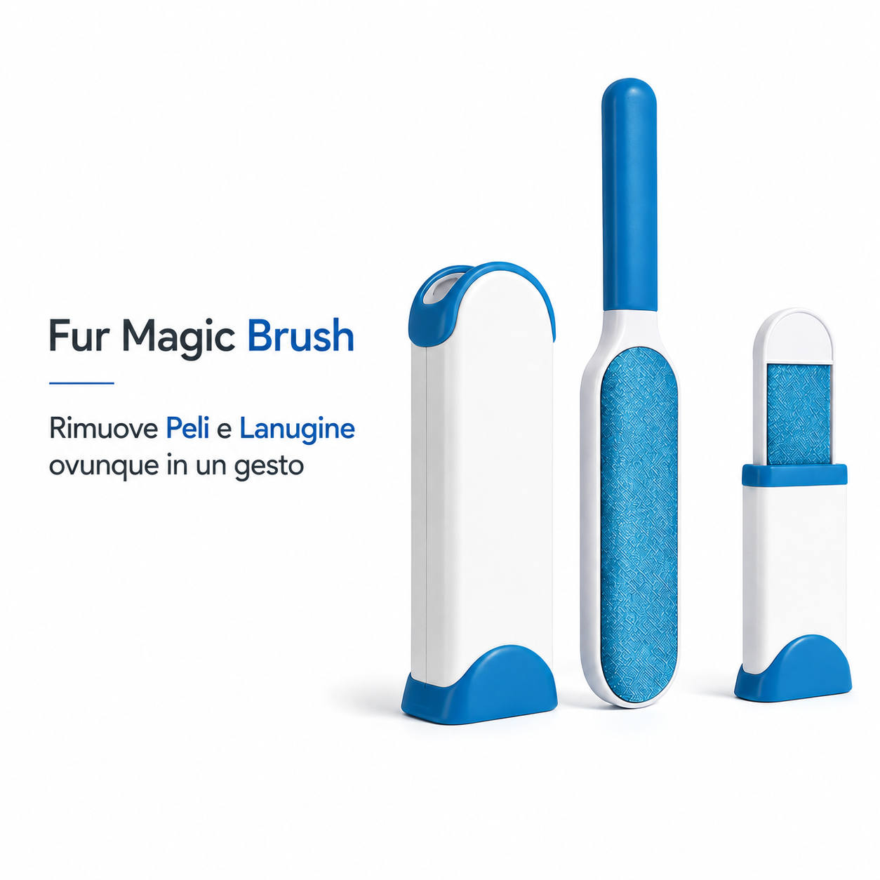 FUR BRUSH © - SPAZZOLA RIMUOVI PELI & PELUCCHI