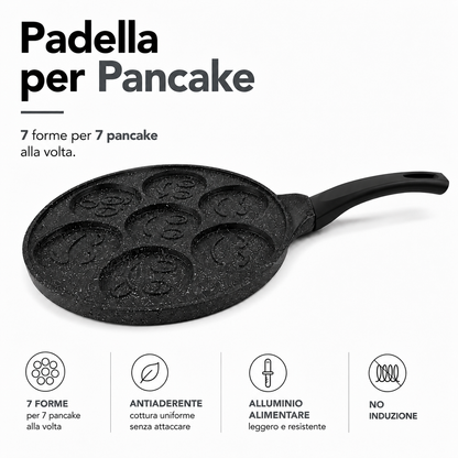 PADELLA PER PANCAKE (🚫 NO INDUZIONE)