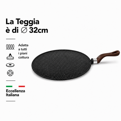 TEGGIA ∅ 32 ( ✅ Gas & Induzione)