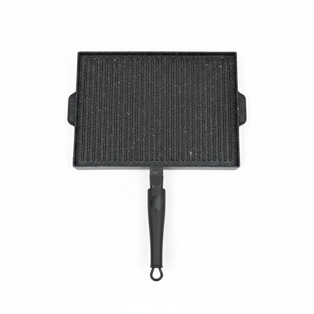 PIASTRA DOUBLE RETTANGOLARE ANTIADERENTE & ANTIGRAFFIO ©