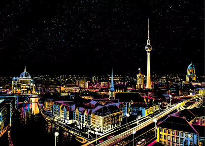 SCRATCH ART - URBAN COLLECTION