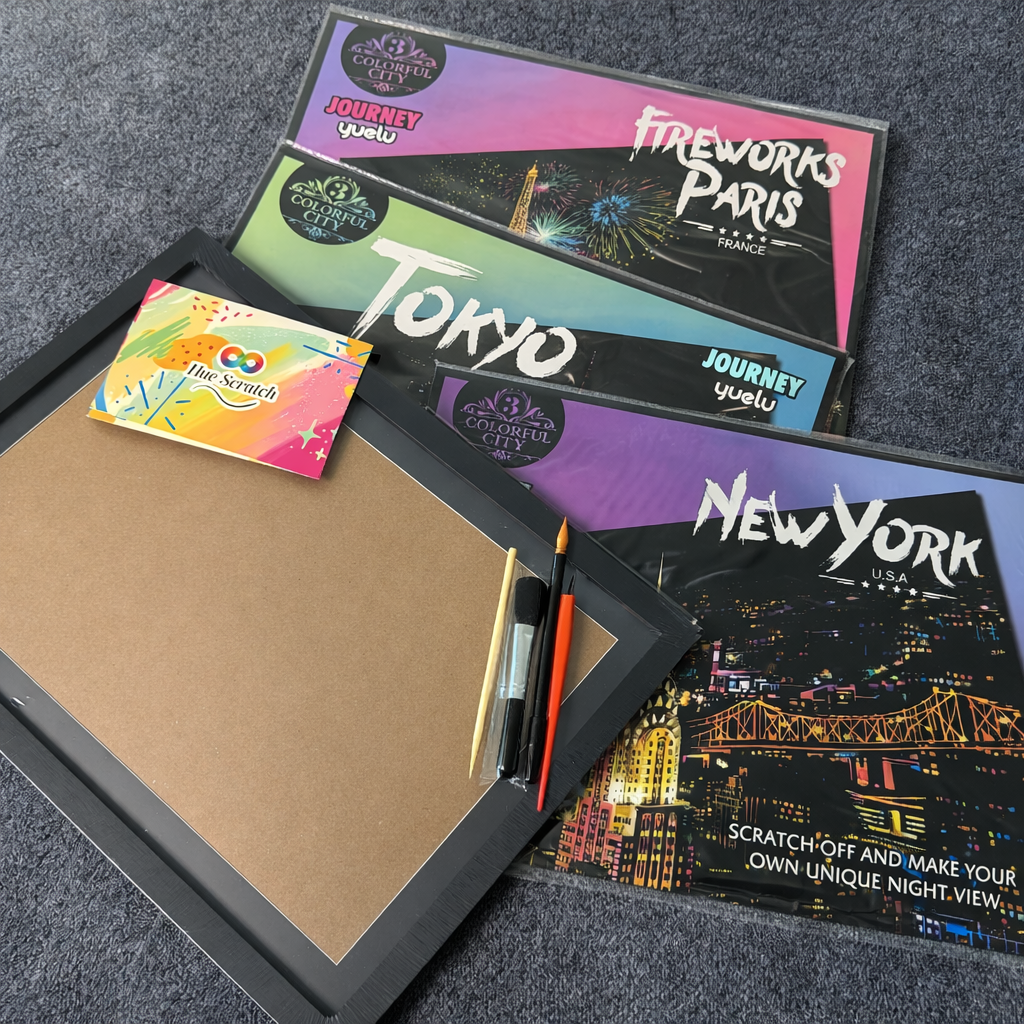 SCRATCH ART - URBAN COLLECTION